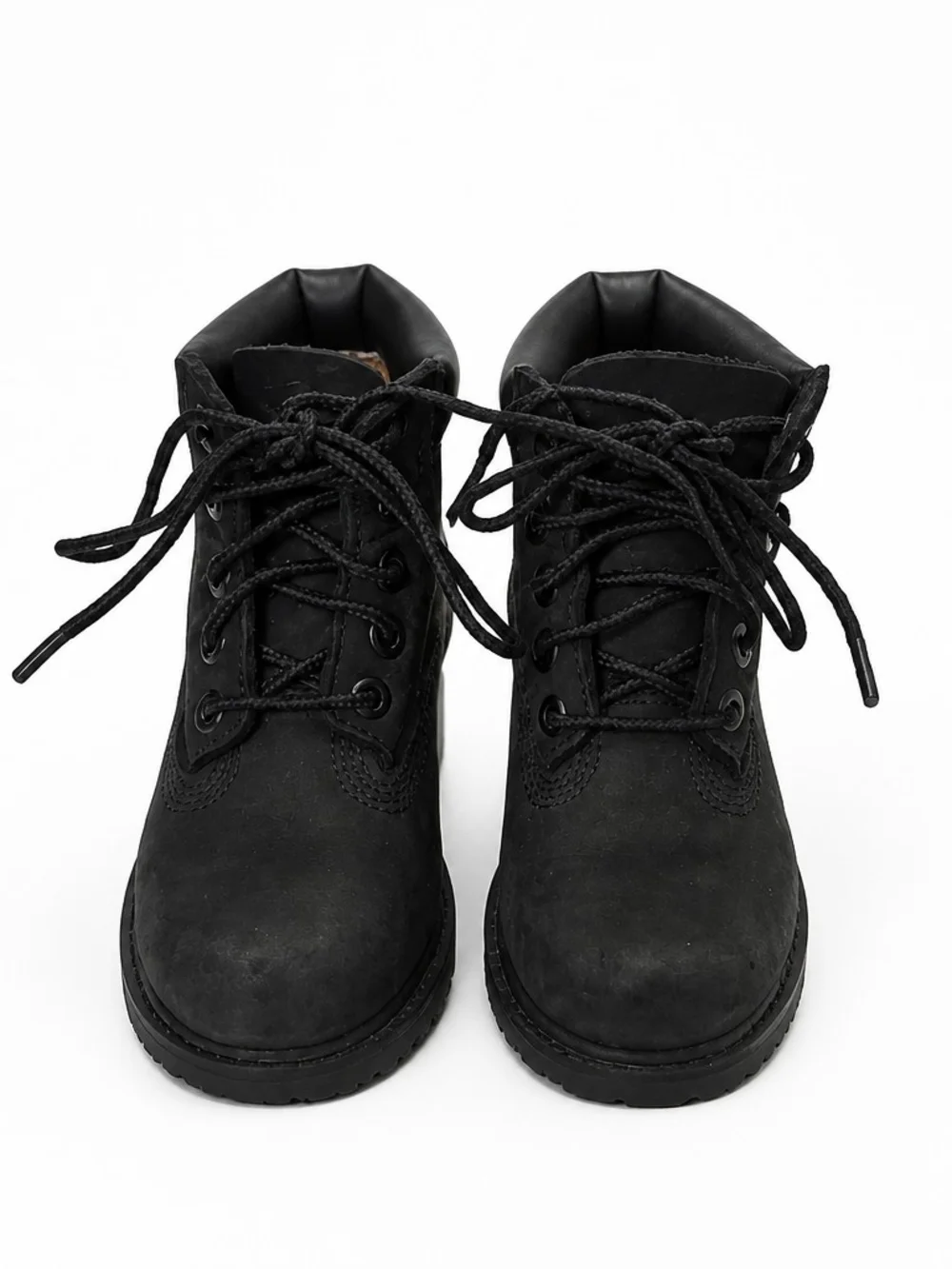 Timberland 6-Inch Premium Waterproof Toddler Boys Boots Black US Size 7T